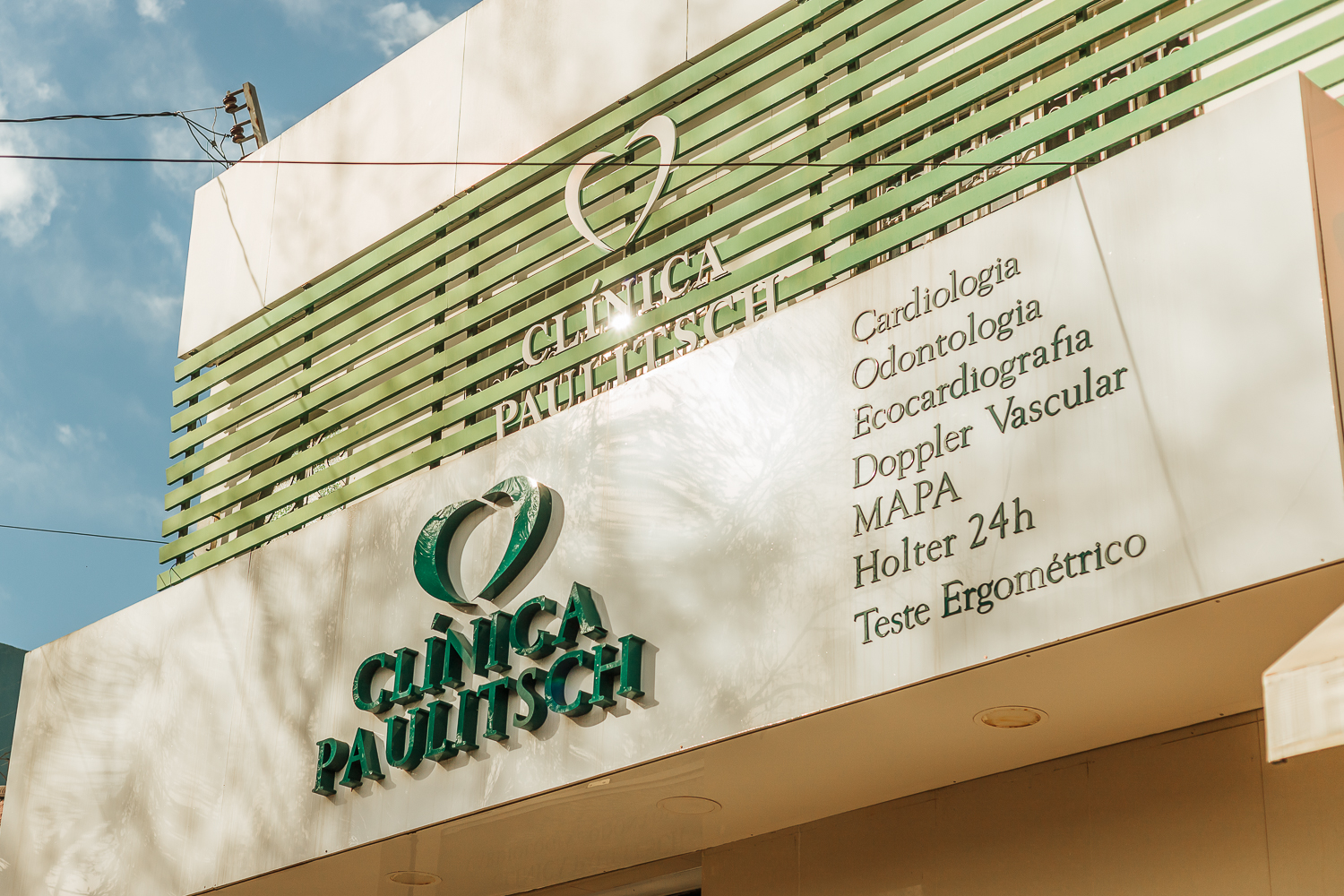 Fachada da Clínica Paulitsch